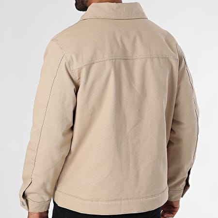 Jack And Jones - Chaqueta con cremallera Bush Wick Worker Beige