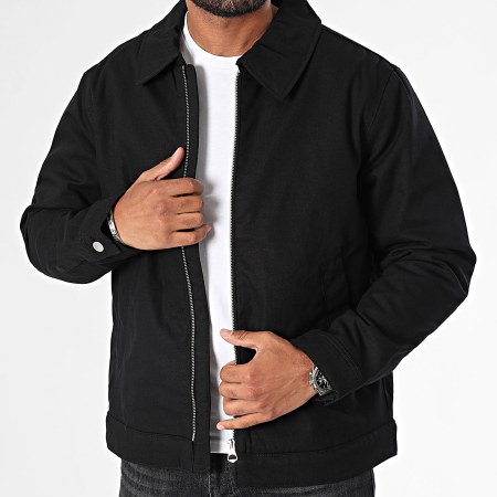 Jack And Jones - Giacca Bush Wick Worker Zip Nero