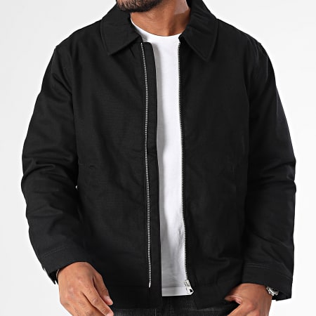 Jack And Jones - Giacca Bush Wick Worker Zip Nero