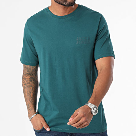 Jack And Jones - Lote de 3 camisetas Corp Beige Gris Azul