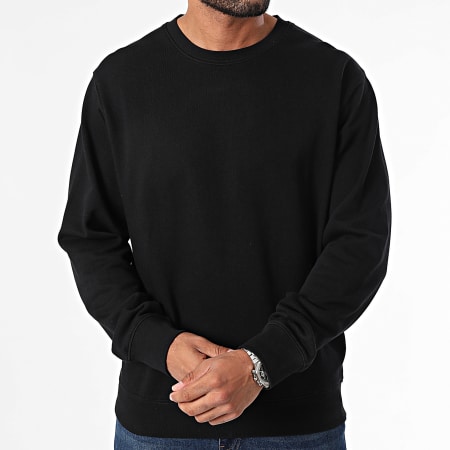 Jack And Jones - Set van 2 Crewneck Charge Sweatshirts Zwart Wit Heide