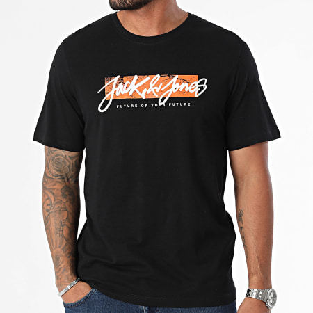 Jack And Jones - Juego De 5 Camisetas Tiley Nolan Azul Marino Blanco Negro