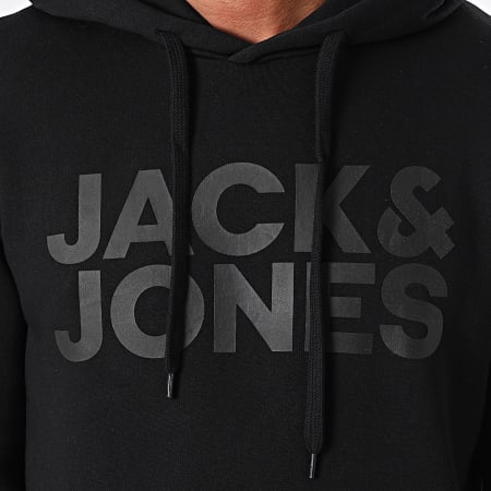 Jack And Jones - Set van 2 Hooded Sweatshirts 12191761 Zwart Beige