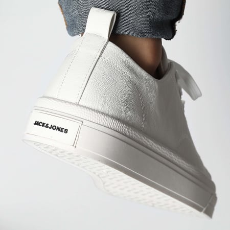 Jack And Jones - Bayswater helderwitte sneakers