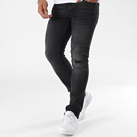 Jack And Jones - Glenn Slim Jeans Zwart