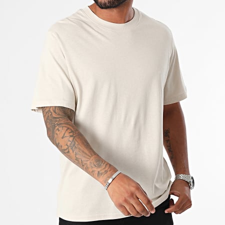 JJREBEL - Tee Shirt Brocky Beige