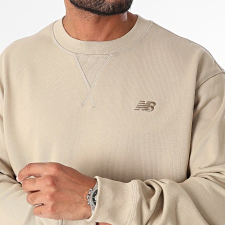 New Balance - Sweat Crewneck MT41506 Beige