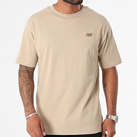 New Balance - Relaxed Fit T-shirt MT41533 Beige