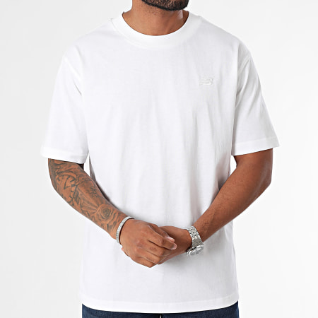 New Balance - Relaxed Fit T-shirt MT41533 Wit