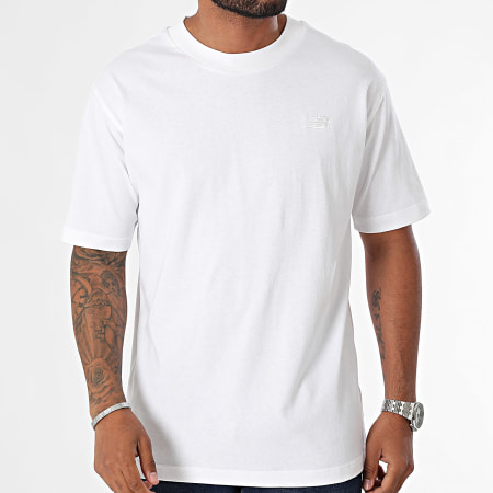 New Balance - Relaxed Fit T-shirt MT41533 Wit