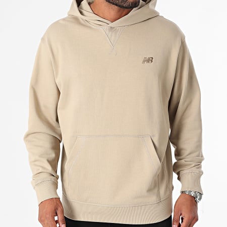 New Balance - Relaxed Fit Hoody MT41534 Beige