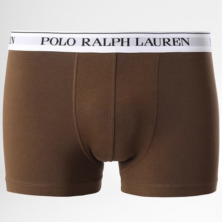 Polo Ralph Lauren - Juego De 3 Calzoncillos Boxer Marrón Beige