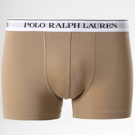 Polo Ralph Lauren - Lot De 3 Boxers Beige Marron