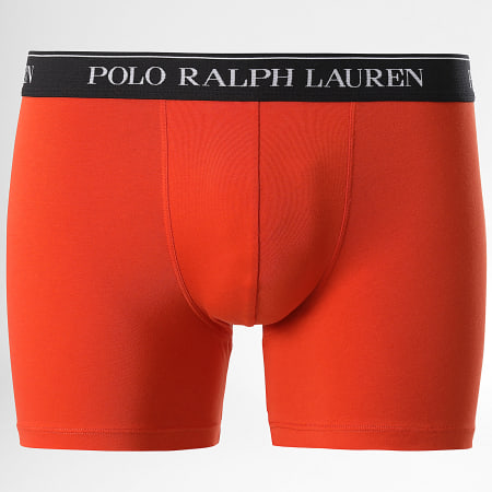 Polo Ralph Lauren - Set di 3 boxer nero arancio verde