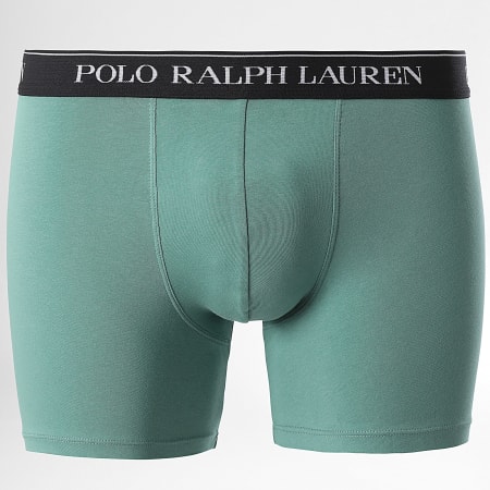 Polo Ralph Lauren - Set di 3 boxer nero arancio verde