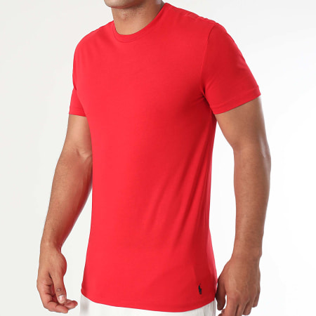 Polo Ralph Lauren - 3-pack originele speler t-shirts rood koningsblauw marine