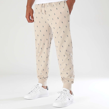 Polo Ralph Lauren - All Over Player Beige Joggingbroek