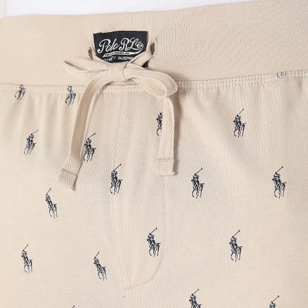 Polo Ralph Lauren - All Over Player Beige Joggingbroek