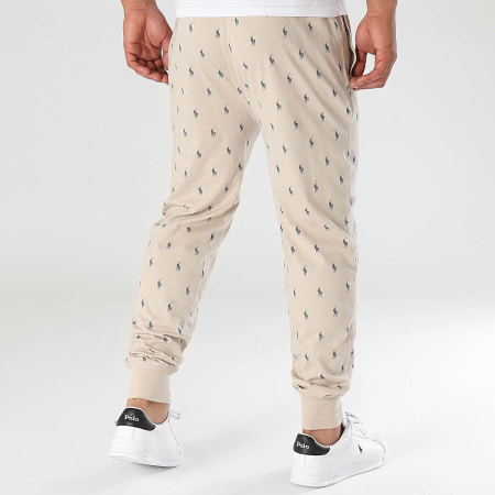 Polo Ralph Lauren - All Over Player Beige Joggingbroek