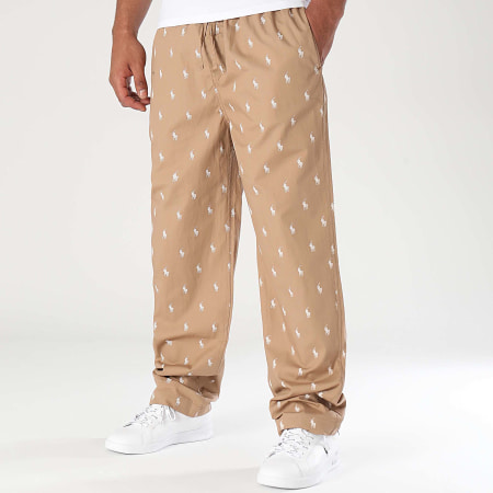 Polo Ralph Lauren - Pantalón camel All Over Player