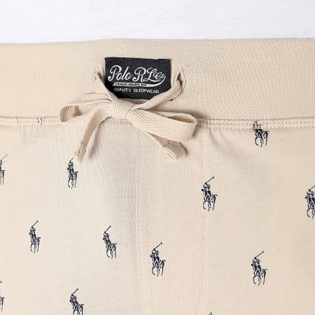 Polo Ralph Lauren - Short Jogging All Over Player Beige