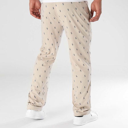 Polo Ralph Lauren - All Over Player Beige Joggingbroek