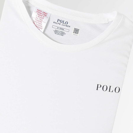 Polo Ralph Lauren - Maglietta a maniche lunghe con logo bianco