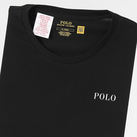 Polo Ralph Lauren - Zwart Logo Shirt Lange Mouw