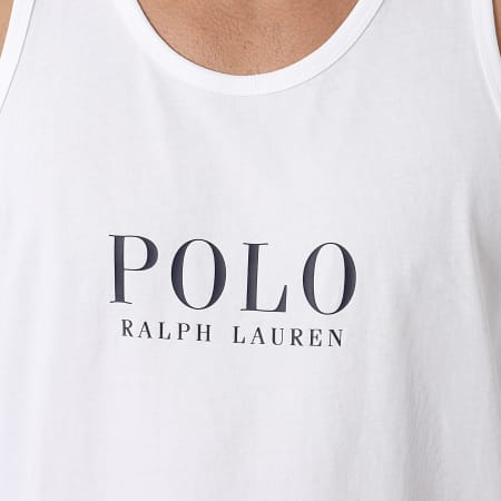 Polo Ralph Lauren - Camiseta de tirantes blanca con logotipo