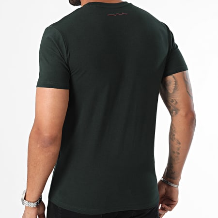 Teddy Smith - Tawax Camiseta cuello pico 11016800D Verde oscuro