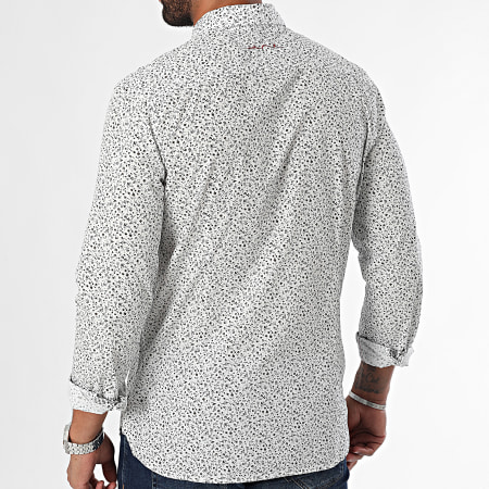 Teddy Smith - Shirt met lange mouwen 10711547D Wit gebloemd