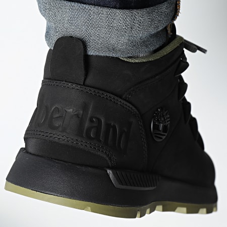 Timberland - Scarpe da ginnastica Sprint Trekker Mid Lace A6DQD Nero Nubuck