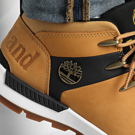 Timberland - Trainers Sprint Trekker Mid Lace A6DQD Wheat Nubuck Zwart