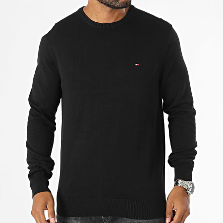 Tommy Hilfiger - Maglione Essential Cotton 4748 nero