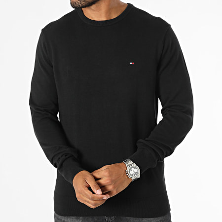 Tommy Hilfiger - Maglione Essential Cotton 4748 nero