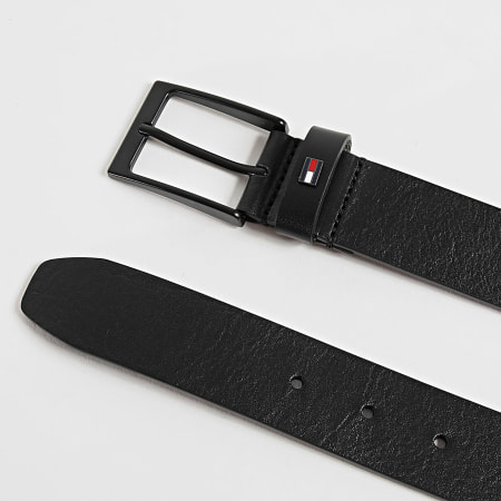 Tommy Hilfiger - Layton Nieuwe Leren Riem 3,5 2821 Zwart