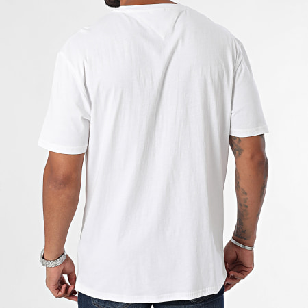 Tommy Jeans - Camiseta Oversize Tommy Entry 9684 Blanco