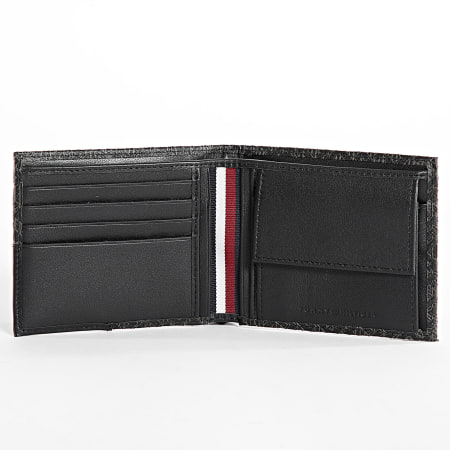 Tommy Hilfiger - Portefeuille Monogram CC And Coin 2787 Noir