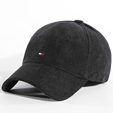 Tommy Hilfiger - Casquette Flag Corduroy Soft 6 Panel 2757 Noir