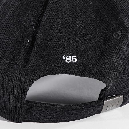 Tommy Hilfiger - Flag Cappello a 6 pannelli in velluto a coste morbido 2757 nero