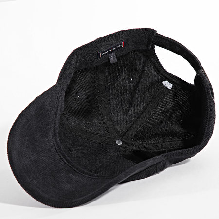 Tommy Hilfiger - Casquette Flag Corduroy Soft 6 Panel 2757 Noir