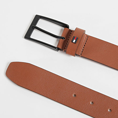 Tommy Hilfiger - Layton Nieuwe Leren Riem 3,5 2821 Bruin