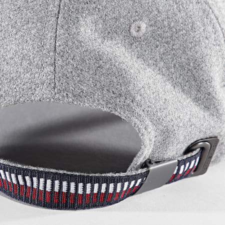 Tommy Hilfiger - Gorra Corp Love Melton 6 Paneles 2807 Gris