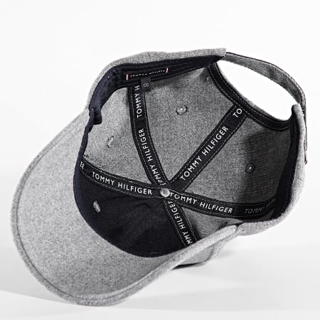 Tommy Hilfiger - Casquette Corp Love Melton 6 Panel 2807 Gris