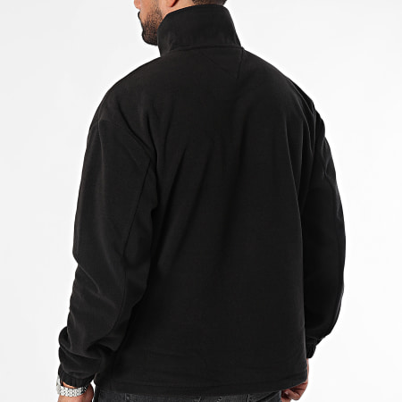 Tommy Jeans - Classic 1/4 Zip Sudadera polar 0506 Negro