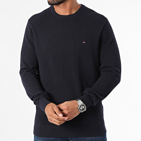 Tommy Hilfiger - Essential Structure 6347 Navy Trui