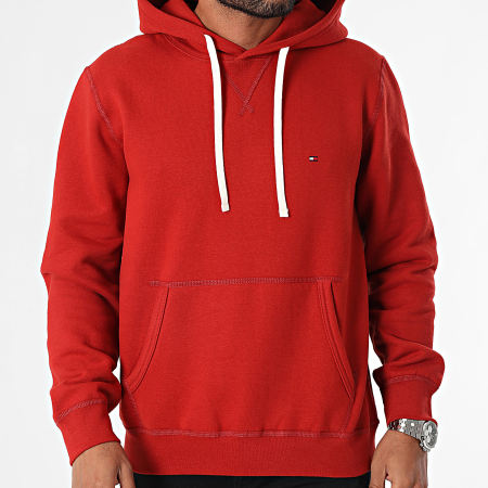 Tommy Hilfiger - Oversized Hoodie Essential Fleece 7230 Rood