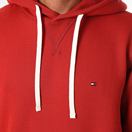 Tommy Hilfiger - Oversized Hoodie Essential Fleece 7230 Rood