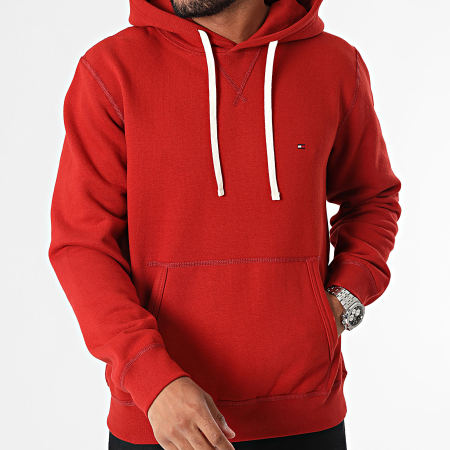 Tommy Hilfiger - Oversized Hoodie Essential Fleece 7230 Rood