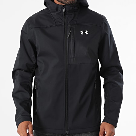 Under Armour - Chaqueta con capucha y cremallera Shield 1371587 Negro